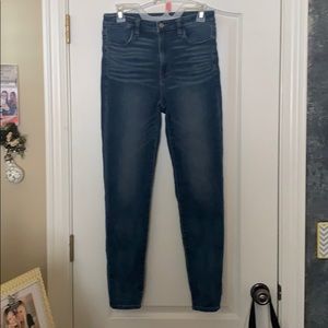 dark denim american eagle jeans